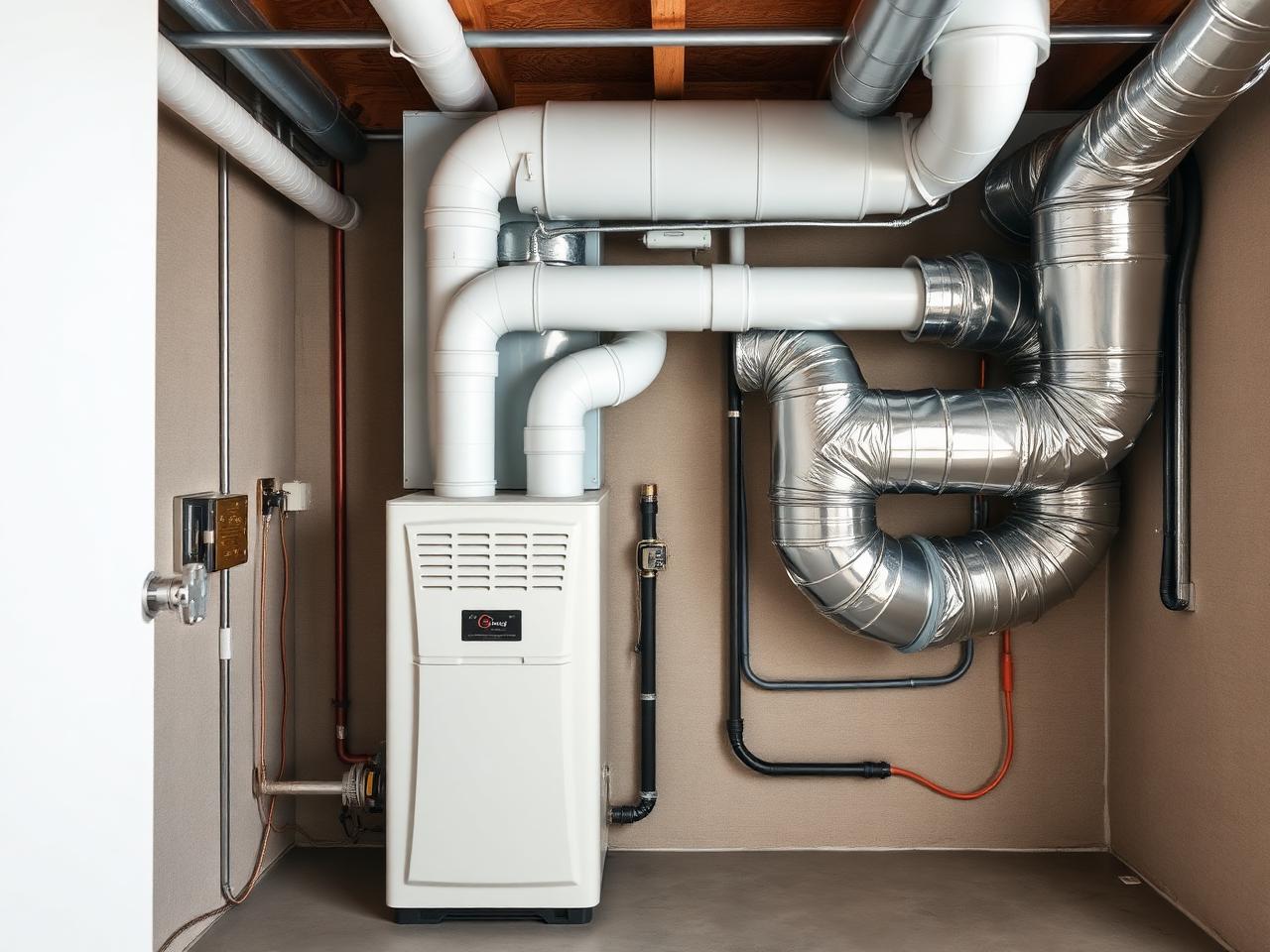96% AFUE furnace + new return ductwork